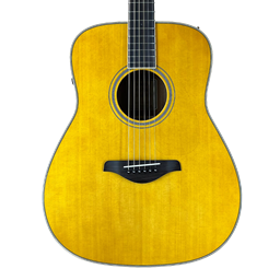 Yamaha FG-TA TransAcoustic Dreadnought Acoustic-Electric Guitar Vintage Tint